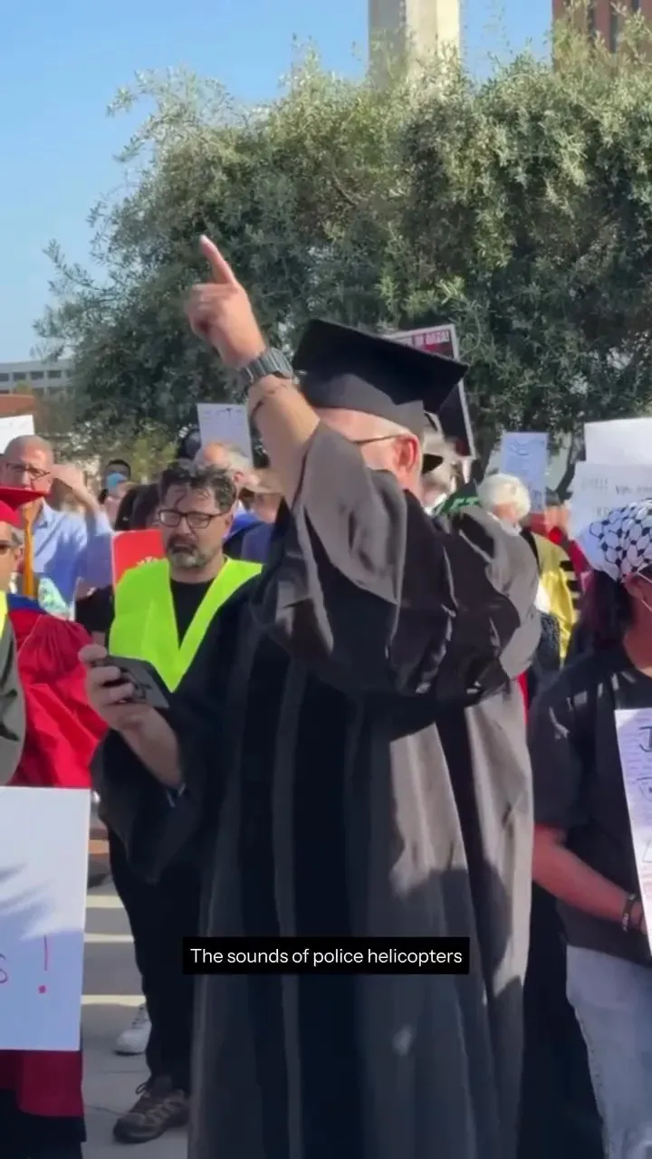 Prohamas Usc Encampment Day 8 Faculty Protest 2